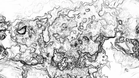 Pink Green Liquid Paint Abstract Fluid Art Background Stock Footage 330758428