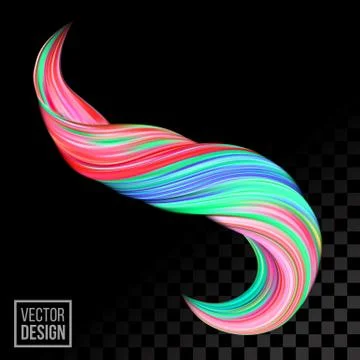 Pink green vector digital color paint background Illustrazione stock