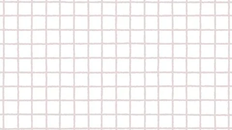 Pink grid paper texture notebook graph lines background Illustrazione stock