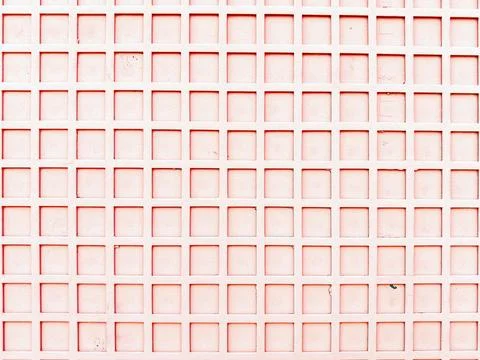 Pink grid pattern with square abstract texture Stock Photos