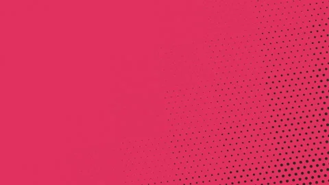 Pink grid repeating black dotted pattern 스톡 동영상 323435345