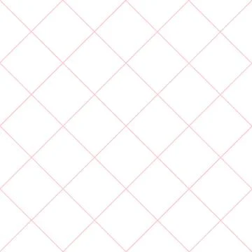Pink Grid White Diamond Background 스톡 일러스트