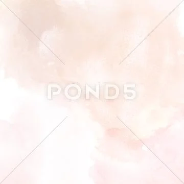 Pink grunge background painting texture with water color Stock Illustration