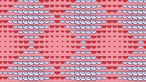 Pink Halftone Diamond Pattern Motion Loop Video stock 346156637
