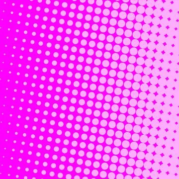 Pink Halftone Vector Background Stock Illustration