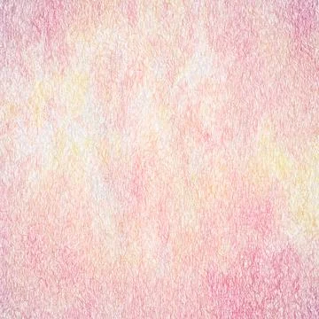 Pink hand painted backdrop background. Pencil or watercolor, abstract texture Stock Illustration