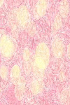 Pink hand painted backdrop background. Pencil or watercolor, abstract texture Stock Illustration