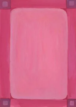 Pink handmade background with frame Stock Illustration