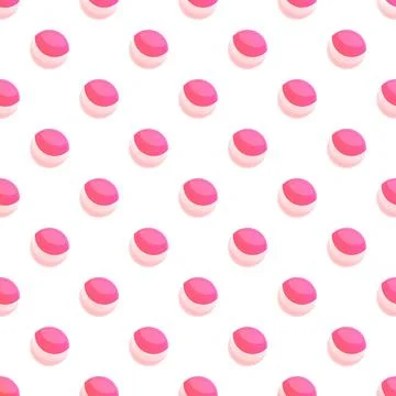 Pink hard candy seamless pattern background イラスト素材