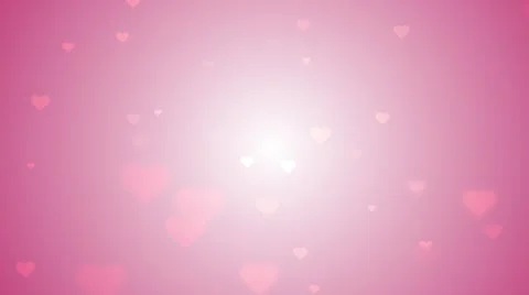 Pink heart background with spread heart Stock Footage 69050179