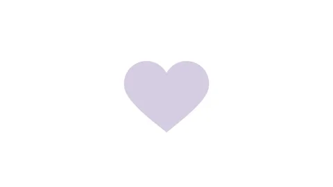 Pink heart beats fast When you meet your lover on Valentine's Day 库存影片 258186969