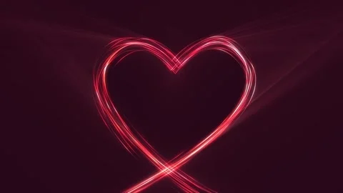 Pink Heart 스톡 동영상 145708570