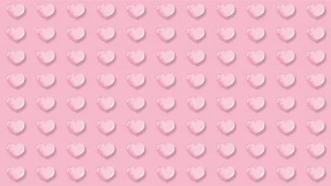 Pink heart pattern background celebrating child health day with cute emboss.. 스톡 일러스트