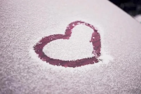 Pink heart Stock-Fotos