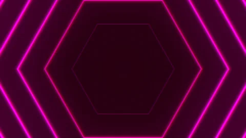 Pink hexagonal grid pattern texture 動画素材 315110456