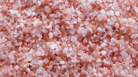 Pink Himalayan Rock Salt Stock Footage 150952710