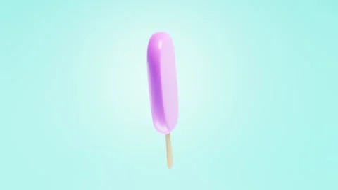 A scoop of pink ice cream in a specializ, Stock Video