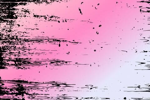 Pink Ice Gradient with Rustic Grunge Texture Stock Illustration