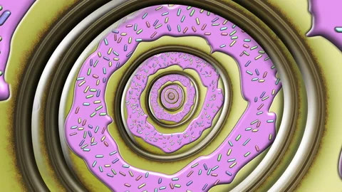 Pink Iced Donuts Stock Footage 159714902