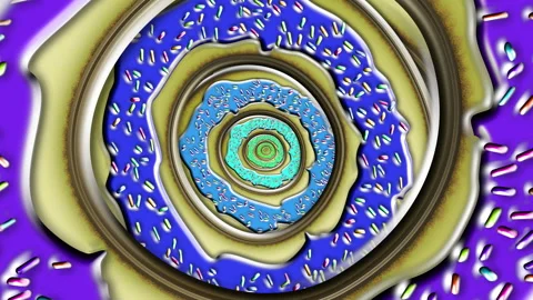 Pink Iced Donuts Stock Footage 159717281