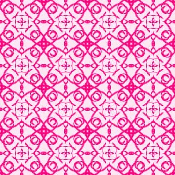 Pink Ikat Seamless Pattern Stock Illustration