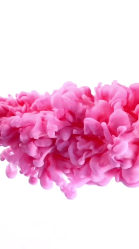Pink Ink-1 Stock Footage 303390248