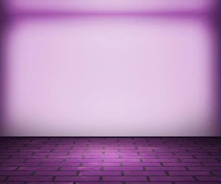 Pink interior room background Stock Illustration