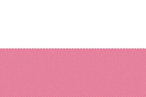 Pink intricate guilloche pattern border design on a solid plain white backg.. Stock-Illustration