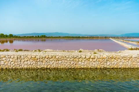 Pink Lagoon Foto stock