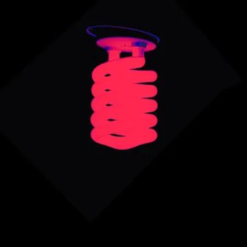 Pink lamp Stock Illustration