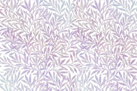 Pink leaf holographic pattern remix 库存插图