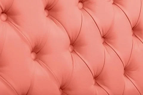 Pink leather capitone background texture Stock Photos