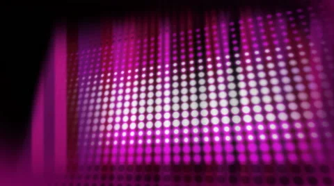 Pink LED Wall Stock Footage 50776232