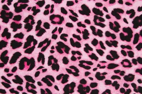 Pink Leopard Background Stock Photos