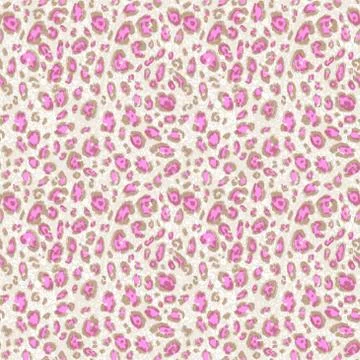 Pink leopard pattern Illustrazione stock