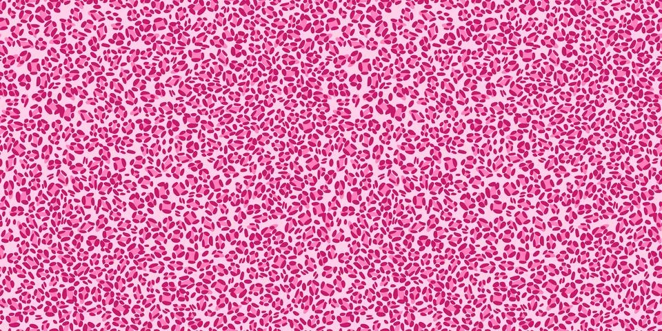 Pink leopard print skin vector illustration design. Stock Illustration