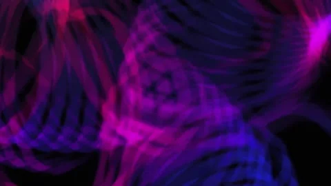 Pink light passing through liquid Waves Stock-Footage 256308675