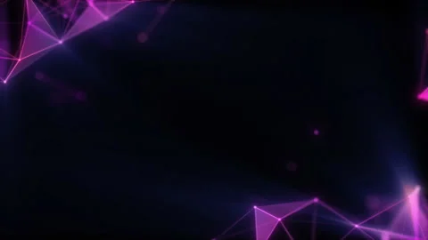 Pink light rays rotate in the corners of a black square. Seamless loop. Stock Footage 123789522