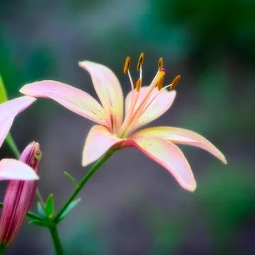 Pink lilies Stock Photos