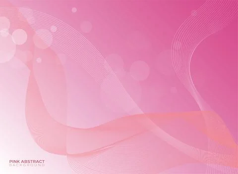 Pink Line Abstract Background. Line Background. Vector Illustration Stock Illustration