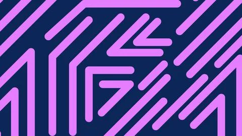 Pink linear abstract background Stock Illustration