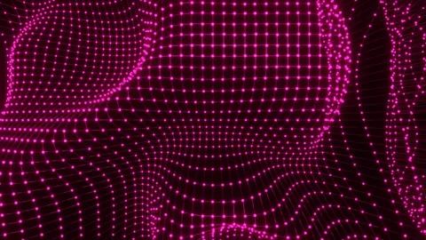 Pink Liquid Changing Grid Background VJ Loop in 4K Stock Footage 316899481