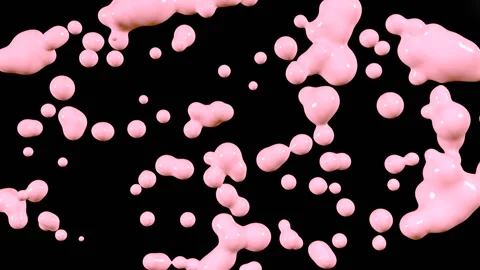 Pink liquid Stock Footage 131217642