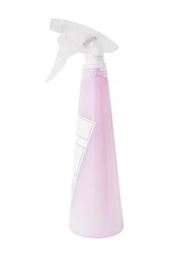 Pink liquid soap in pump bottle Foto stock