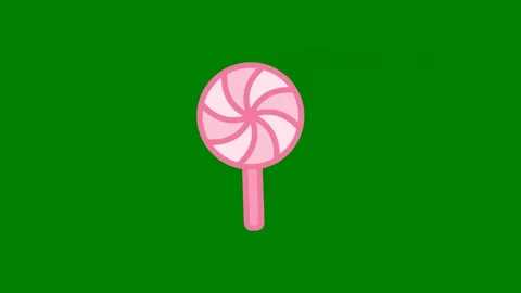 Pink lo candy green background lobok green screen animated chromakey background Vídeos de archivo 314067275