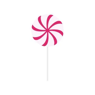 Pink Lollipop Ilustração Stock