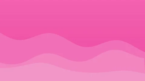 Pink looping solid wave animated background Video stock 247715239