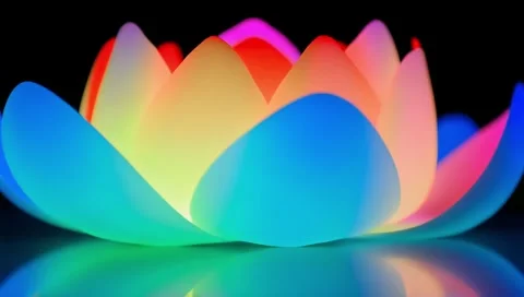Pink lotus flower Stock Footage 300039301