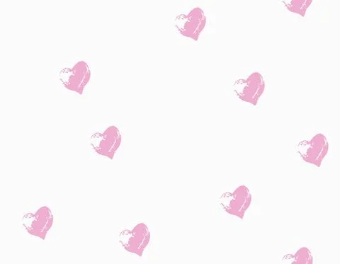 Pink Love Seamless Looping Vector Abstract Painting Background Art Illustration Illustrazione stock