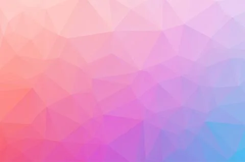 Pink Low poly crystal background. Polygon design pattern. pink colorful Low poly Stock Illustration